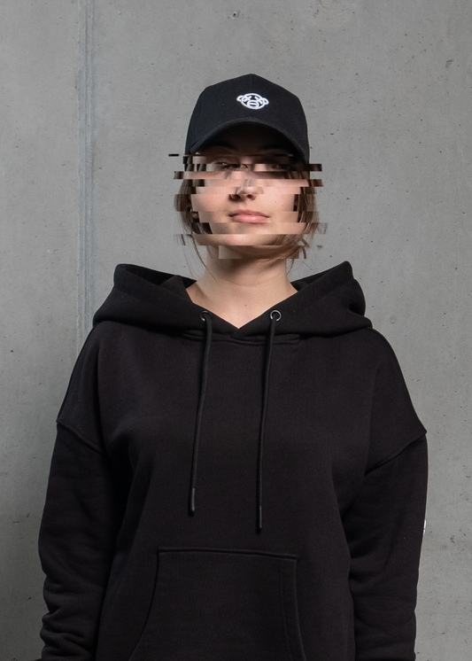 Dad Cap mit gewebtem DEAD APE Logo – spende 10% zur Rettung der Orang-Utans. // Dad Cap with woven DEAD APE logo – donate 10% to save the Orangutans.